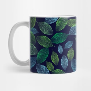 Abstract leaf pattern Mug